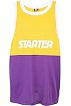 STARTER BLACK LABEL St368-starter Split Mesh Tank Top Camiseta, , L-XL Hombres