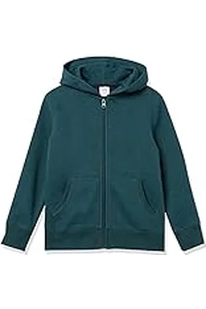 Amazon Sudadera de Forro Polar con Capucha y Cremallera Niño, , 3 años