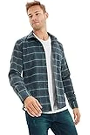 Trendyol Herren Kariert/Karo Lange Ärmel Regulär Hemd Camisa, , M de los Hombres
