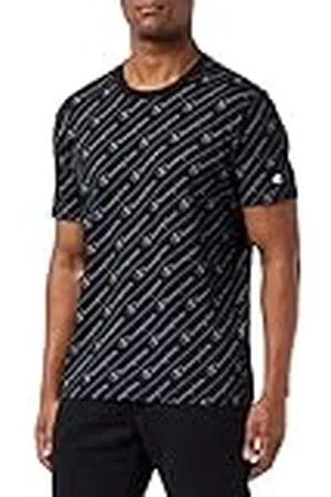 Champion American Tape-Allover Logo S Camiseta, , Hombre
