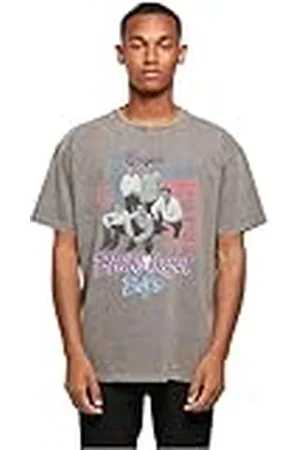 Merchcode Mp5001687-backstreet Boys-Inbyh Acid Washed Oversize tee Camiseta, , 5XL Hombres