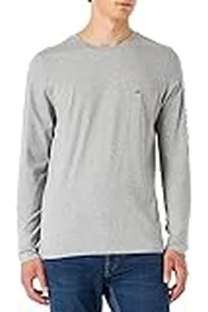 Tommy Hilfiger Hombre Camiseta Manga Larga Tommy Logo Algodón, , XS