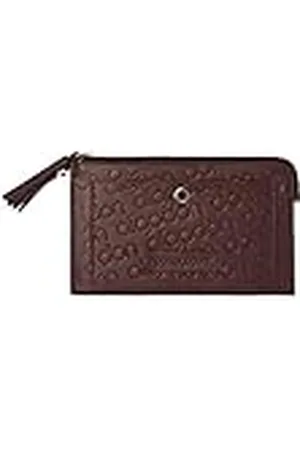 Don Algodon Don Algodón Cartera Monedero Billetero Tarjetero Cuero Mujer con Cremallera y Bolsillos Gran Capacidad , 16x10x1.5 cm