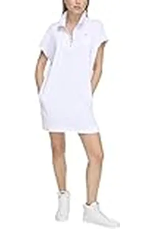 DKNY Vestido con Logotipo de Burbujas metálico Informal, , L para Mujer