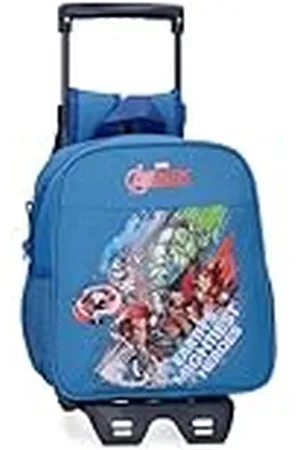 Marvel Joumma Avengers Heroes Mochila Preescolar con Carro 23x25x10 cms Poliéster 5,25L