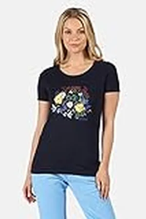 Regatta Filandra IV - Camiseta De Manga Corta con Estampado Gráfico De Algodón Coolweave T-Shirts/Polos/Vests, Mujer, , 10