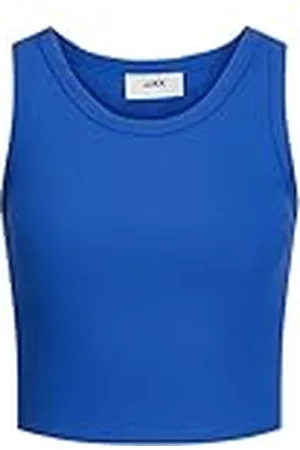 JACK & JONES JJXX Jxfallon Str SL Rib Top Jrs Camiseta de Tirantes Anchos, , XS Mujeres