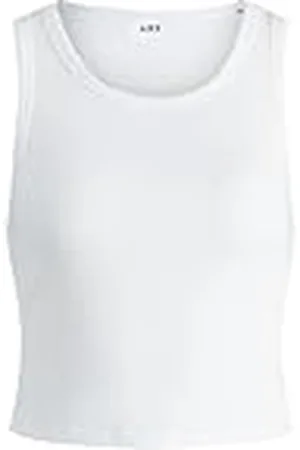 JJXX Jxfallon SL Rib Tank Top Noos Camiseta, Brillante, S para Mujer
