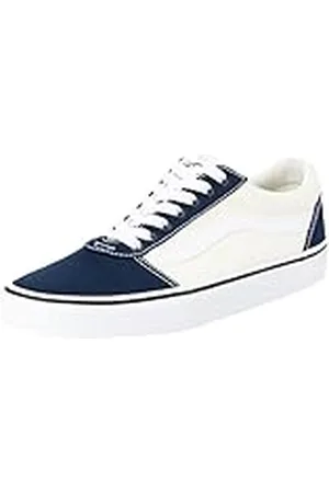 Vans Ward, Zapatillas para Hombre, CANVAS BLOCK DRESS BLUES/WHITE, 40 EU