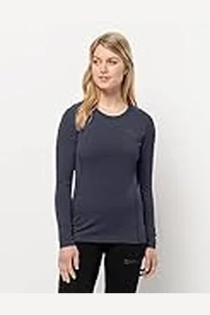 Jack Wolfskin Infinite L/S W Camiseta de Senderismo, , XS para Mujer