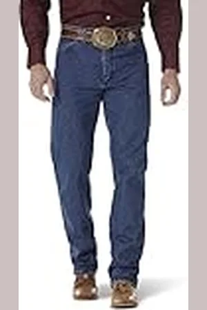 Wrangler Jeans de Ajuste Original para Hombre, Lavado a la Piedra, 33W/36L