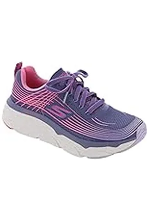 Skechers MAX Cushioning Elite Galaxy Burst, Zapatillas Mujer, Violet/Pink, 40 EU