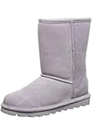 Bearpaw Elle Short, Botas Slouch Mujer, Gris (Gray Fog 051), 39 EU