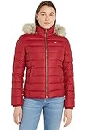 Tommy Hilfiger Women Basic Down-Filled Jacket Winter, Red (Rouge), XXS