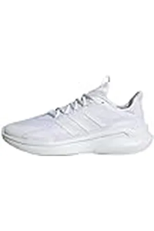 adidas AlphaEdge + Shoes, Zapatillas para Correr Hombre, Cloud White/Cloud White/Grey One, 44 2/3 EU
