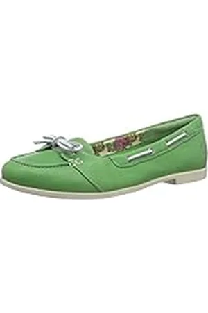 Timberland FTW_EK Cornish Short Vamp Slip On, Bailarinas con Punta Cerrada Mujer, Green, 40 EU