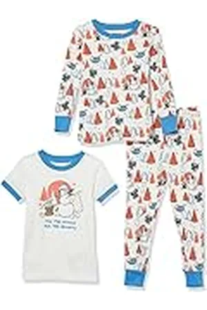 Amazon Disney | Marvel | Star Wars Conjuntos de Pijama Ceñidos de Algodón Niño, , 4 años