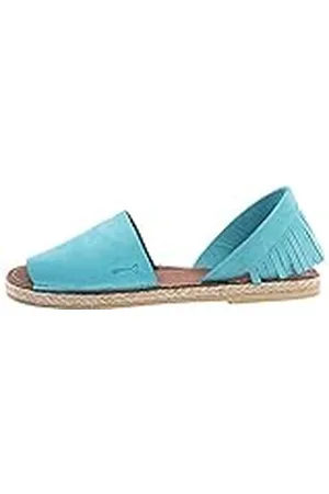 Titi Couture Classic, Sandalias con Plataforma Plana Mujer, Azul (Atlantic Blue), 41 EU