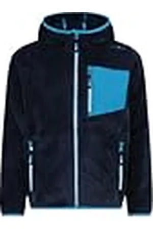 CMP Chaqueta Niño Con Capucha Fija, B. Azul-Real, 128
