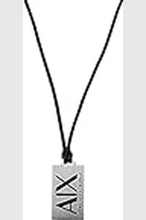 Armani Exchange Collar Para Hombre, L 55Cm Collar De Acero Inoxidable, AXG0069040