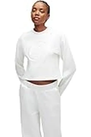 Karl Lagerfeld Mujer Sudadera Kl Lounge Blanco (Blanco roto) L