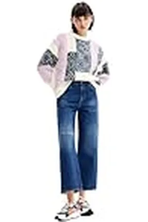 Desigual Jersey de Punto Plano para Mujer Sudadera, , M