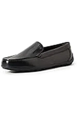 Geox J New Fast Boy B, Mocasines para Niño, (Black), 27 EU