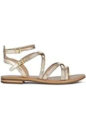 Geox D Sozy S G, Sandalias para Mujer, Oro (Gold), 36 EU