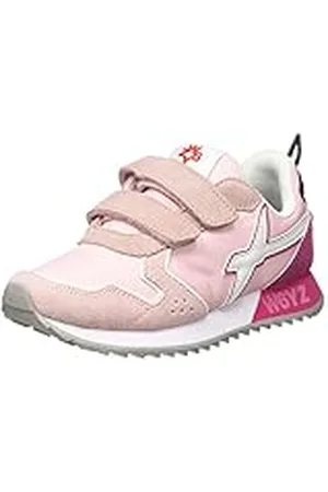 W6YZ JET VL-J., Zapatillas de Gimnasia para Niñas, Rosa, 28 EU