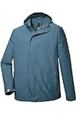 Stoy Chaqueta funcional para hombre con capucha, tallas grandes STS 7 MN JCKT, vaquero claro, 6XL, 41547-000
