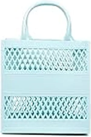 Firenze Artegiani Libelulla. Bolso Shopper cesta silicona rigido 19x10x20 cm. Color: