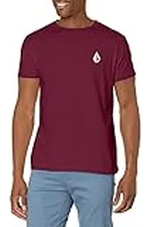 Volcom Blaquedout Short Sleeve tee Camiseta, Puerto, S para Hombre