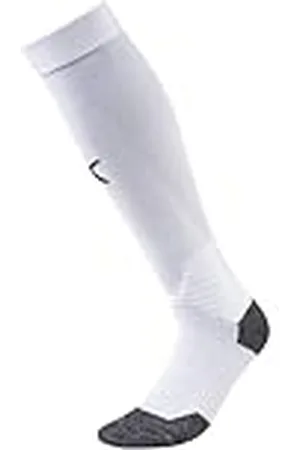 PUMA Teamliga Socks Calcetines Team Liga, White Electric Blue Lemonade, 10-12 para Hombre