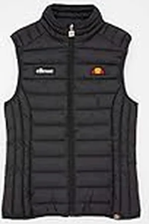 Ellesse Baria Gilet Chaleco, Mujer, Black, L