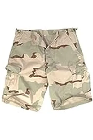 Mil-tec Us Bermuda Co Prewash Desert Pantalones Cortos, Negro, Talla XL para Hombre