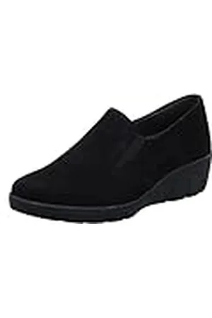 Semler Judith, Mocasines Mujer, Negro (Schwarz 001), 41 1/3 EU