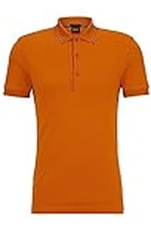 HUGO BOSS Paule 4 Camisa Polo para Hombre, Amarillo Oscuro, 3XL