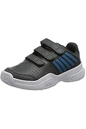 K-Swiss Performance Court Express Strap Omni Tennisschuh, Dark Shadow/White/Swedish Blue, 28 EU