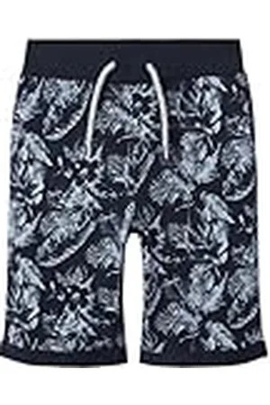 NAME IT Nkmvermo AOP Long Swe UNB F Noos-Pantalones Cortos chándal, , 128 para Niños