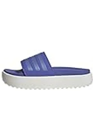 adidas Adilette Platform Slides, SE DESLIZA Mujer, Cobalt Blue/Blue Spark/Core White, 43 EU