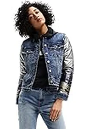 Desigual Chaq_Bakersfield, 2004 Silver Chaqueta, , S para Mujer