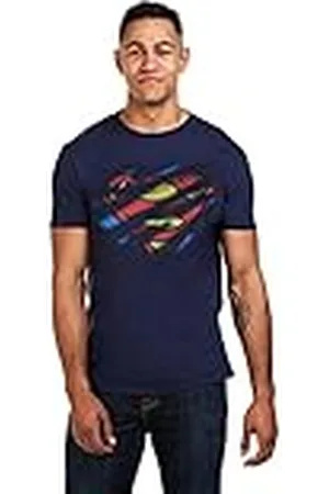 DC Comics Originals Superman Torn Logo - camiseta Hombre, , Medium