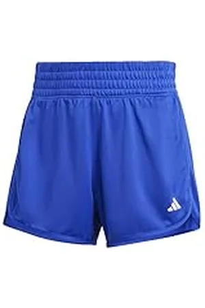 adidas Pacer Essentials Pantalón Corto de Punto de Talle Alto para Mujer, XL 3 Pulgadas