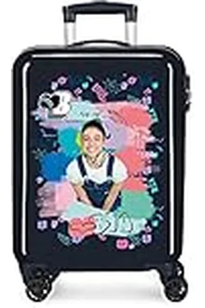Disney Bia Jeans Maleta de Cabina 38x55x20 cms Rígida ABS Cierre combinación 34L 2,6Kgs 4 Ruedas Dobles Equipaje de Mano