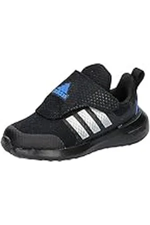 adidas Fortarun 2.0 Shoes Kids, Zapatillas para Correr Unisex niños, Core Black/Silver Met/Bright Royal, 26.5 EU