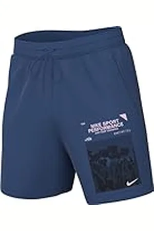 Nike Pantalón Corto para Hombre Form Versatile Dri-Fit Sin Forro (Aprox. 18 Cm), Court Blue/Pink Foam/Black, FN3283-476, L