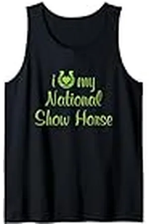 Hip I Love My National Show Entrenador ecuestre de equitación Camiseta sin Mangas