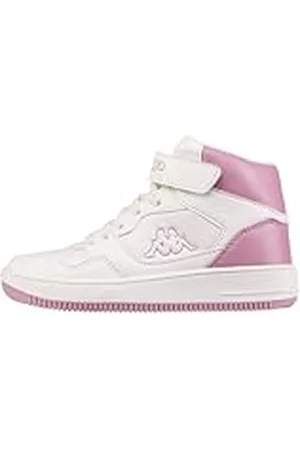 Kappa Código de Estilo: 261052mfk Broome MF K, Zapatillas Unisex niños, Blanco, Lila, 25 EU