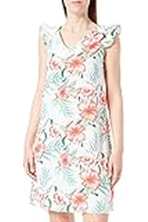 ONLY Onlsylvie FR Life S/S Frill Dress Ptm Vestido Estampado, , S para Mujer