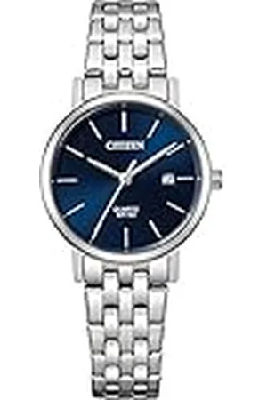 Citizen Reloj Analógico para Mujeres de Cuarzo con Correa en Acero Inoxidable EU6090-54L
